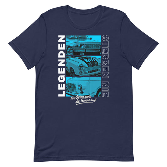 Legenden sterben nie - Blau - Unisex T-Shirt