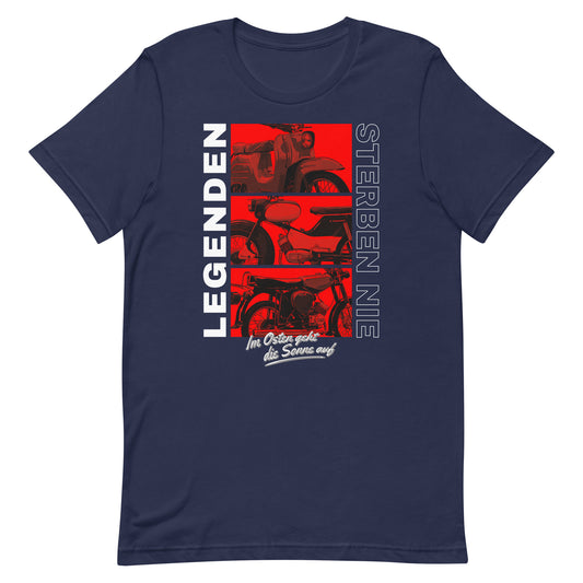 Simson Legenden sterben nie - Rot - Unisex T-Shirt
