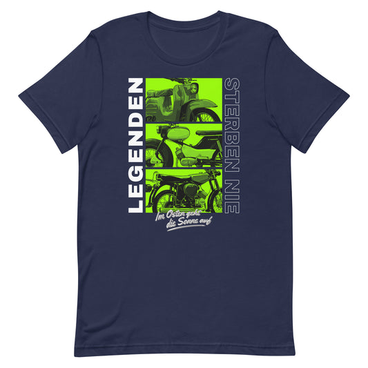 Simson Legenden sterben nie - Grün - Unisex T-Shirt