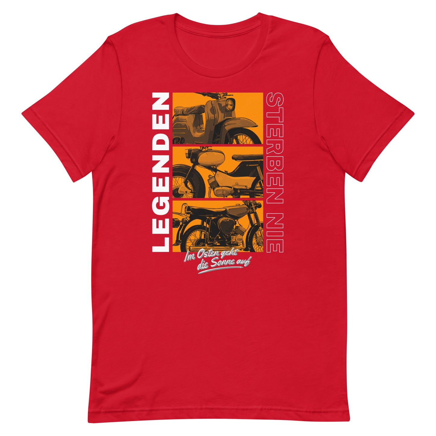 Simson Legenden sterben nie - Orange - Unisex T-Shirt