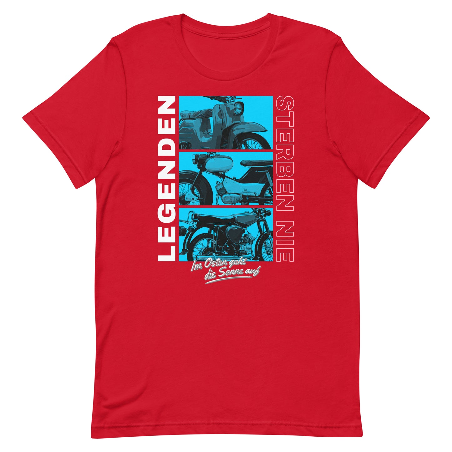 Simson Legenden sterben nie - Blau - Unisex T-Shirt