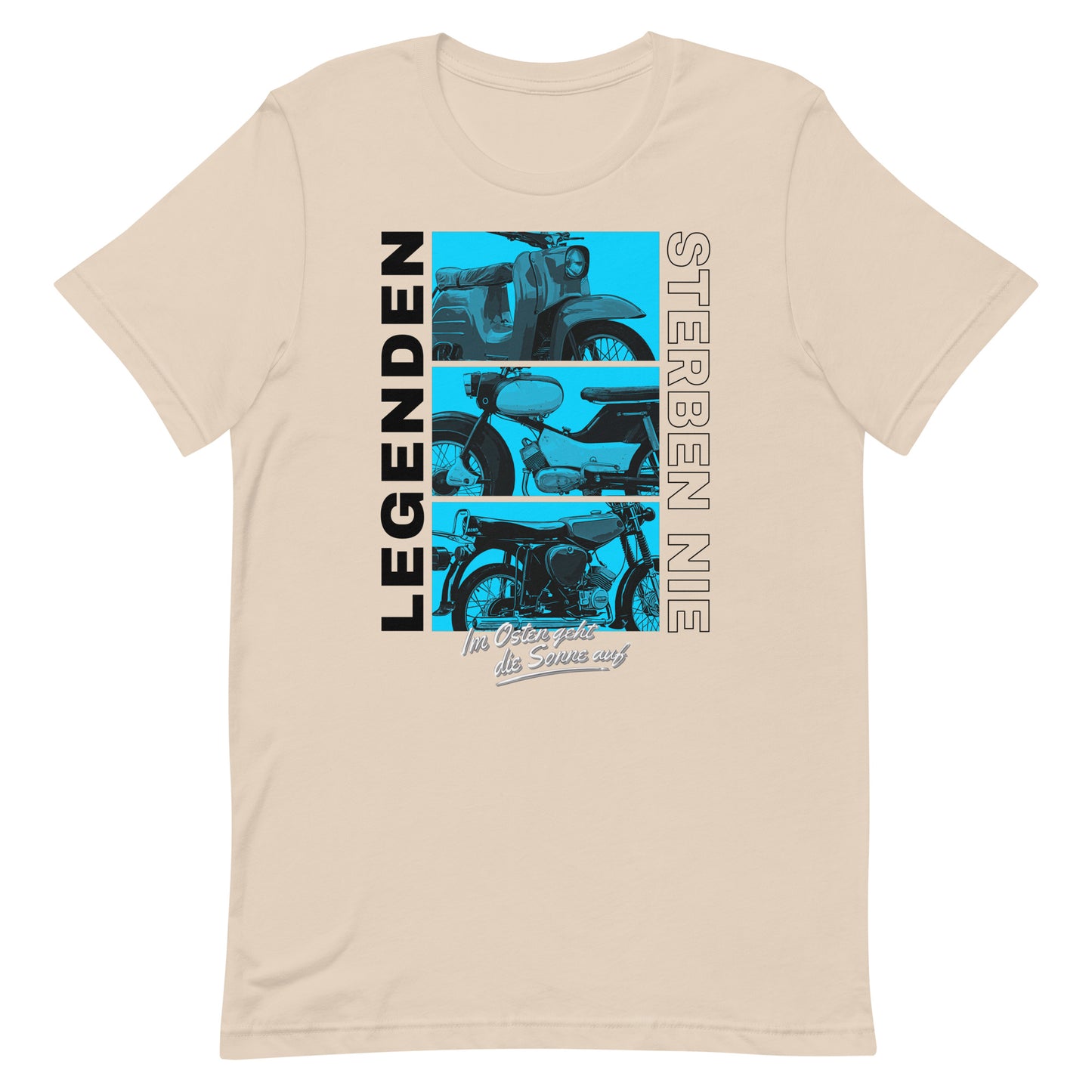 Simson Legenden sterben nie - Blau - Unisex T-Shirt