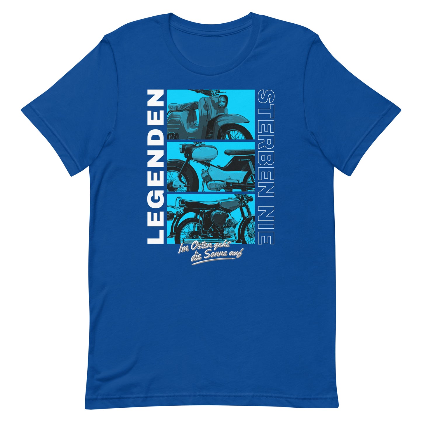 Simson Legenden sterben nie - Blau - Unisex T-Shirt