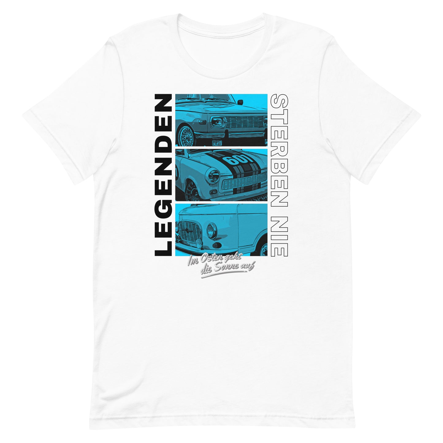 Legenden sterben nie - Blau - Unisex T-Shirt