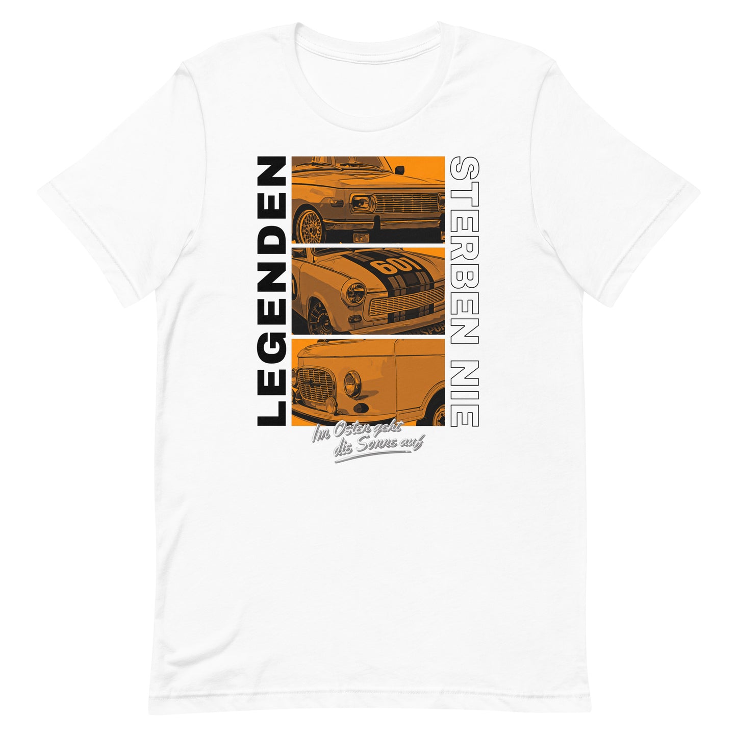 Legenden sterben nie - Orange - Unisex T-Shirt