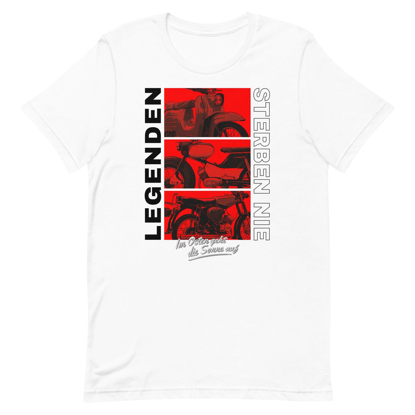 Simson Legenden sterben nie - Rot - Unisex T-Shirt