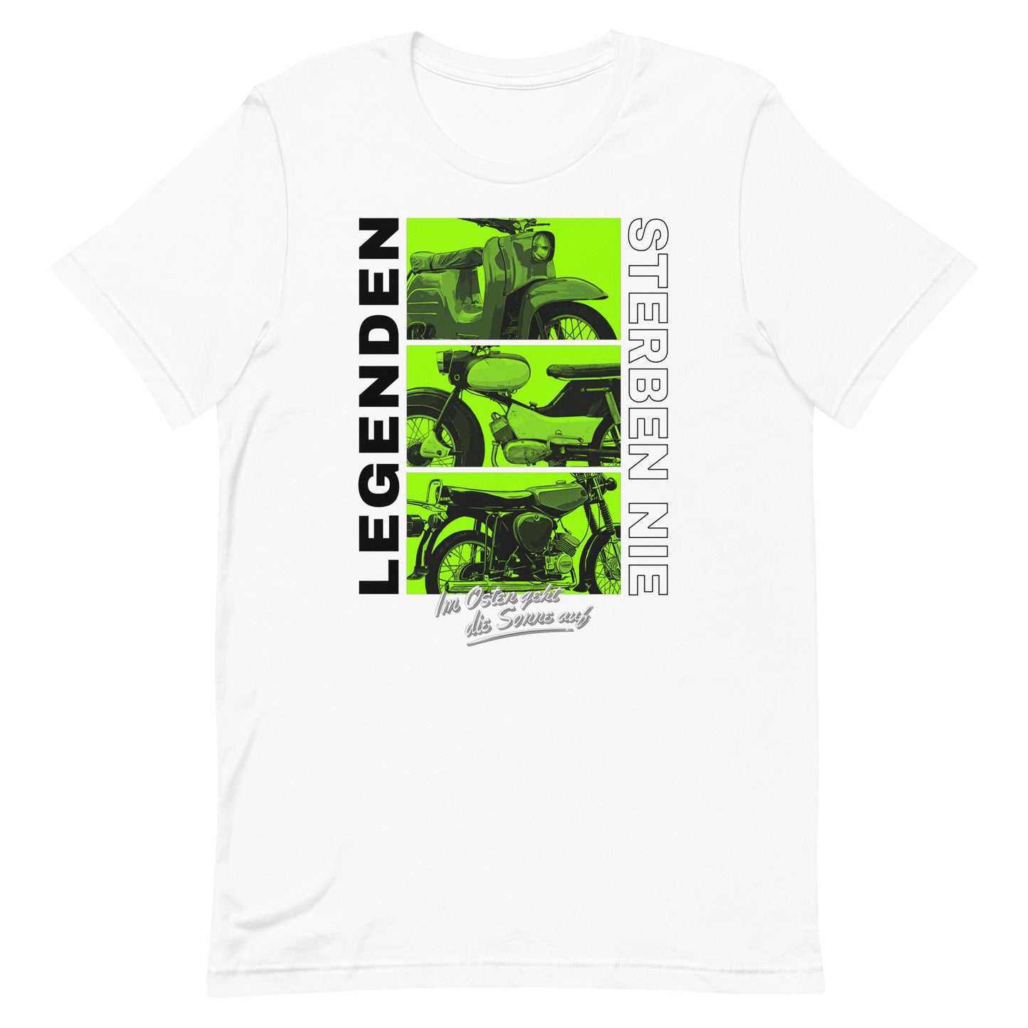 Simson Legenden sterben nie - Grün - Unisex T-Shirt