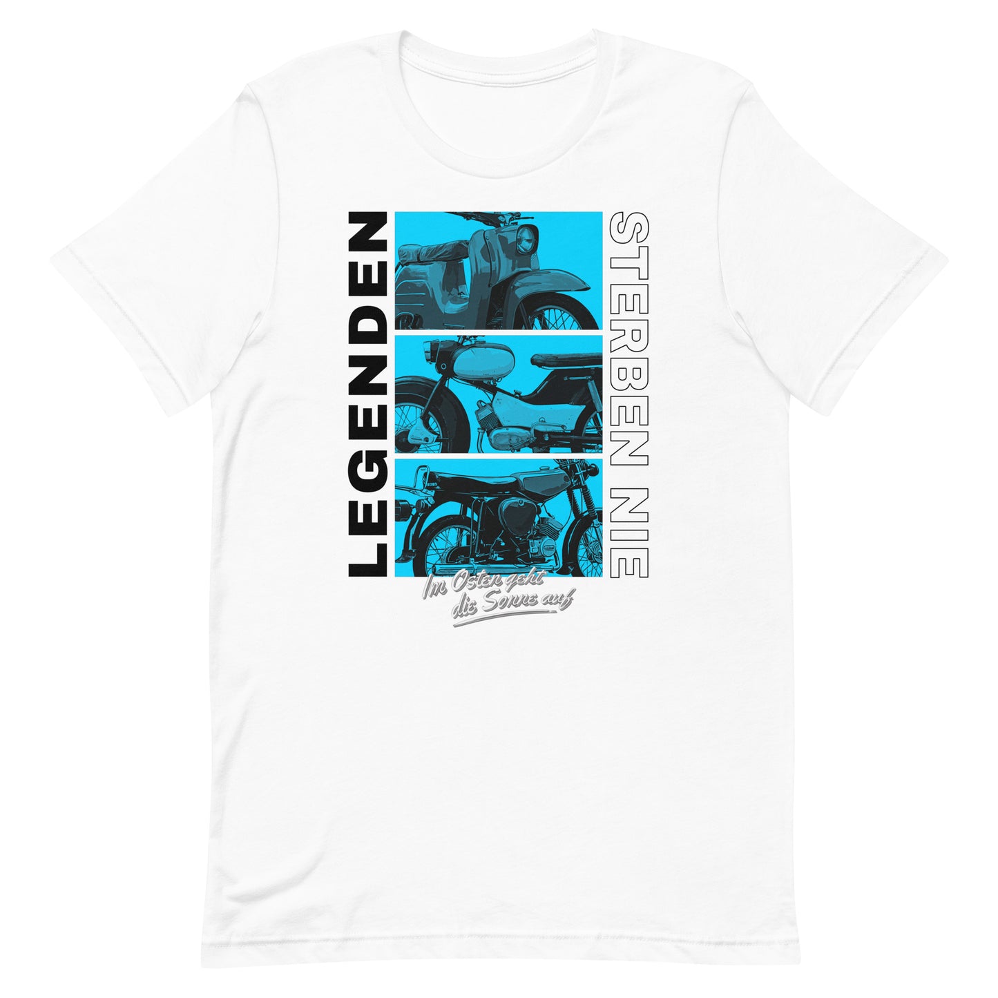 Simson Legenden sterben nie - Blau - Unisex T-Shirt