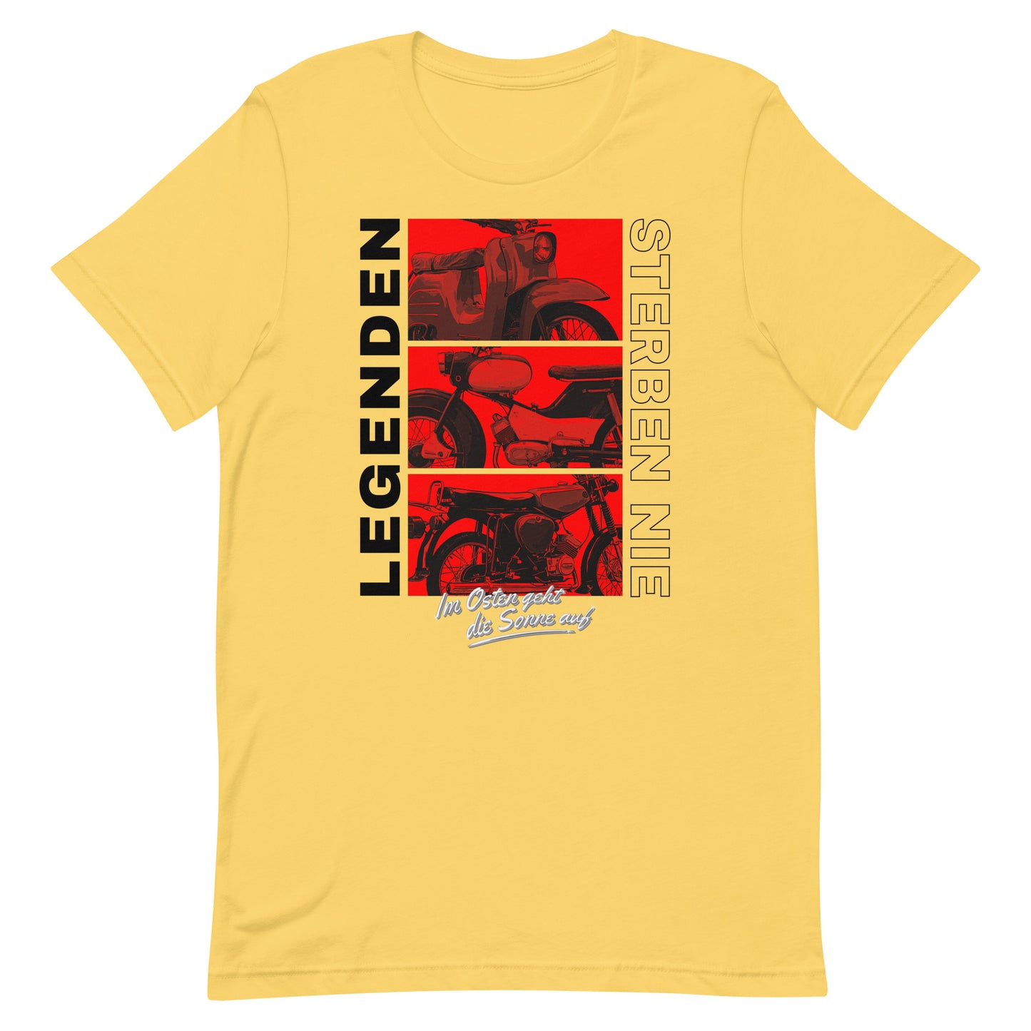 Simson Legenden sterben nie - Rot - Unisex T-Shirt
