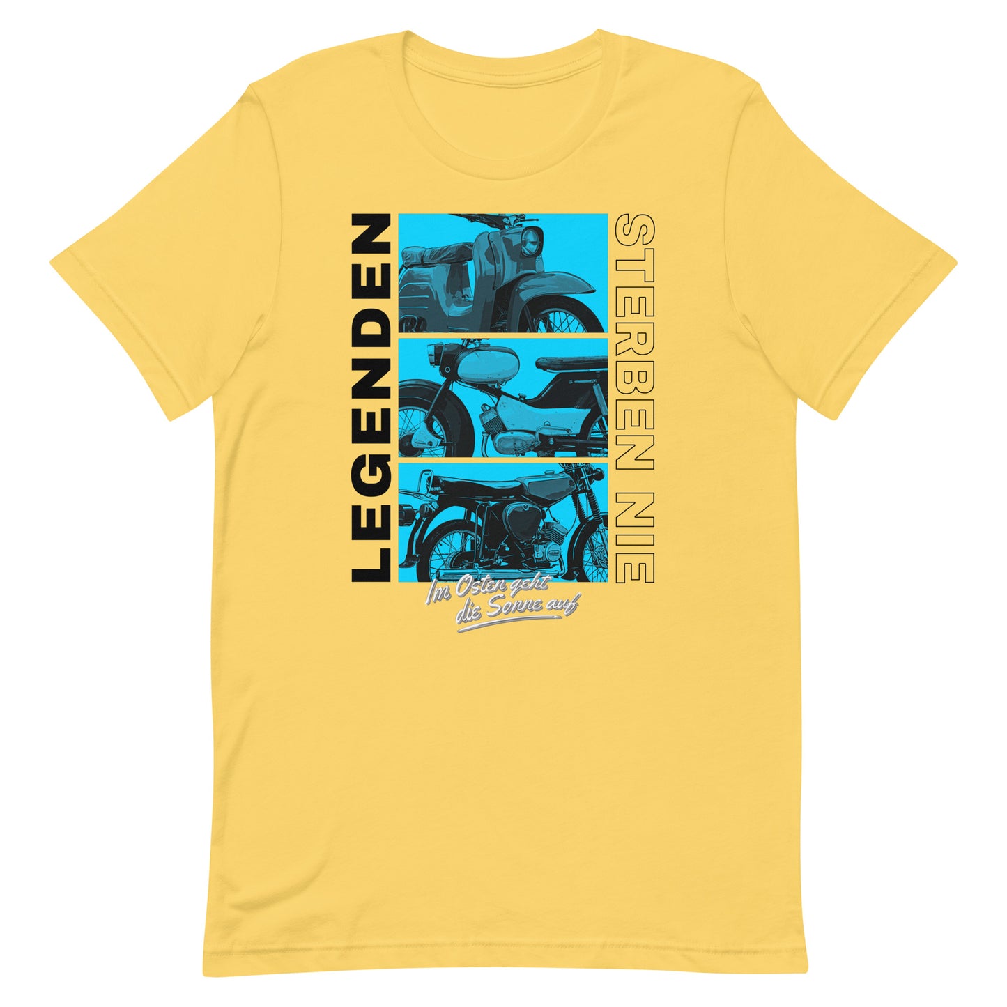 Simson Legenden sterben nie - Blau - Unisex T-Shirt