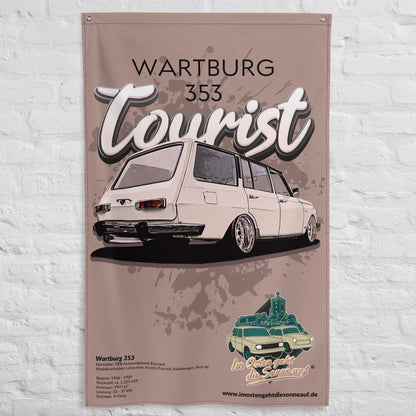 Werkstattfahne - Wartburg 353 Tourist