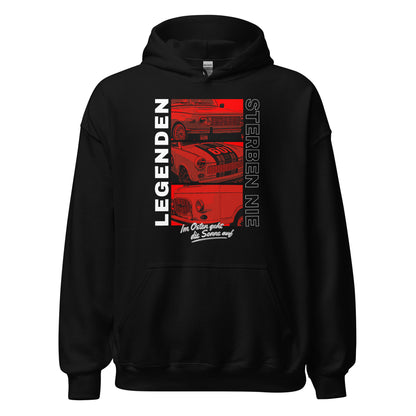Legenden sterben nie - Rot - Unisex Hoodie