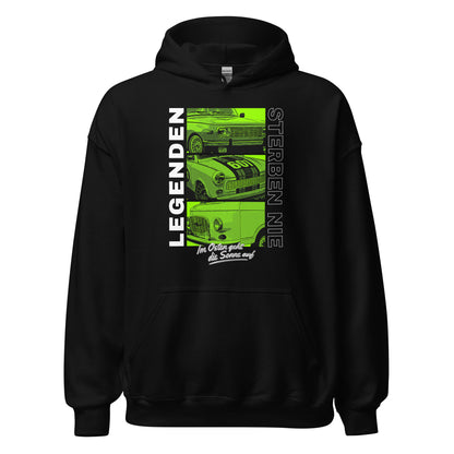Legenden sterben nie - Grün - Unisex Hoodie