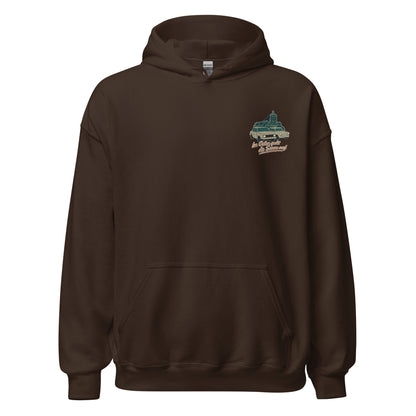 Hochwertiger Unisex Hoodie mit besticktem Logo