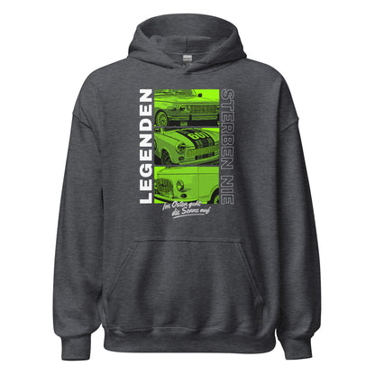 Legenden sterben nie - Grün - Unisex Hoodie