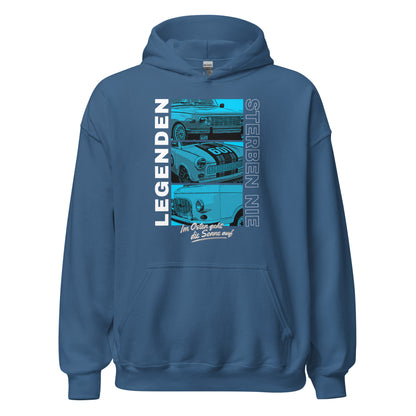 Legenden sterben nie - Blau - Unisex Hoodie