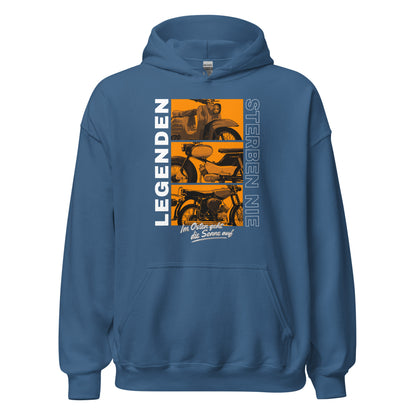Simson Legenden sterben nie - Orange - Unisex Hoodie