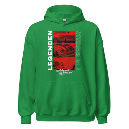 Legenden sterben nie - Rot - Unisex Hoodie