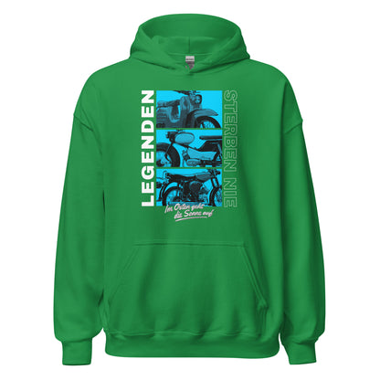 Simson Legenden sterben nie - Blau - Unisex Hoodie