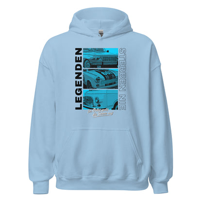 Legenden sterben nie - Blau - Unisex Hoodie