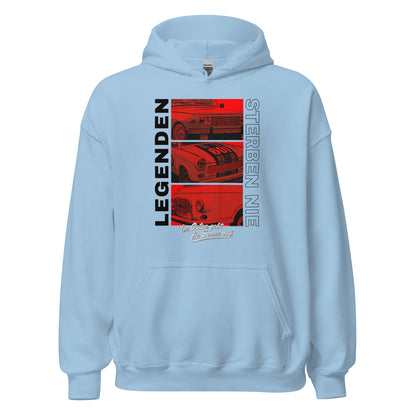 Legenden sterben nie - Rot - Unisex Hoodie