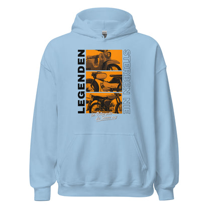 Simson Legenden sterben nie - Orange - Unisex Hoodie