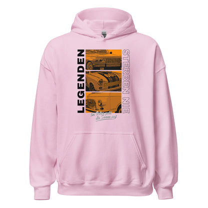 Legenden sterben nie - Orange - Unisex Hoodie