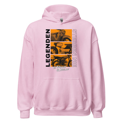 Simson Legenden sterben nie - Orange - Unisex Hoodie