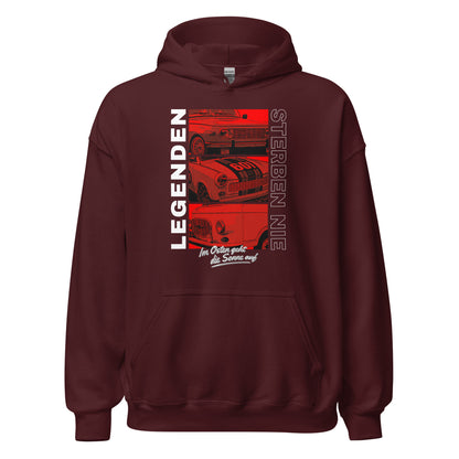Legenden sterben nie - Rot - Unisex Hoodie