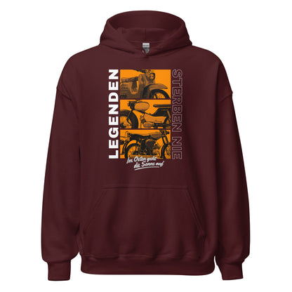 Simson Legenden sterben nie - Orange - Unisex Hoodie