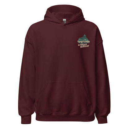 Hochwertiger Unisex Hoodie mit besticktem Logo