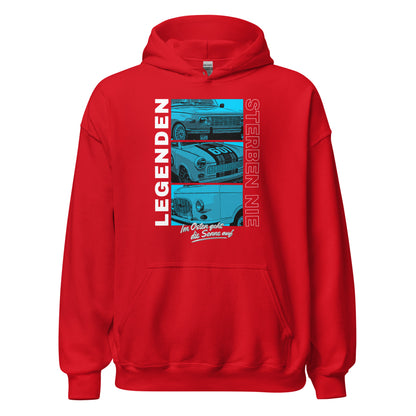 Legenden sterben nie - Blau - Unisex Hoodie