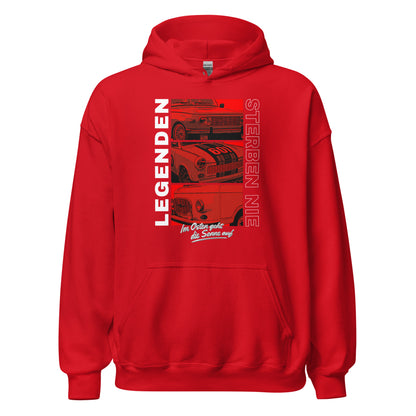 Legenden sterben nie - Rot - Unisex Hoodie
