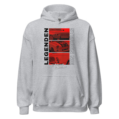 Legenden sterben nie - Rot - Unisex Hoodie
