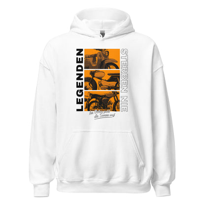 Simson Legenden sterben nie - Orange - Unisex Hoodie