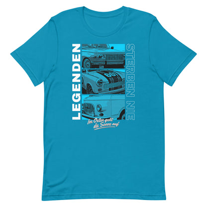 Legenden sterben nie - Blau - Unisex T-Shirt