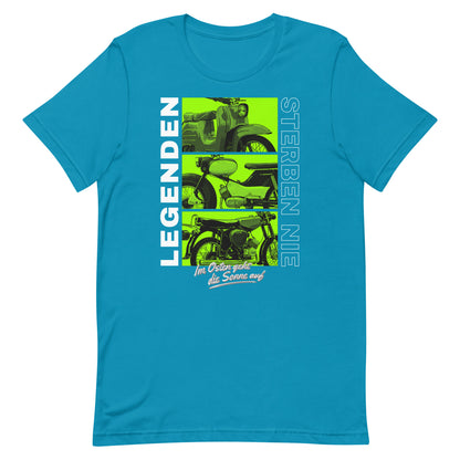 Simson Legenden sterben nie - Grün - Unisex T-Shirt
