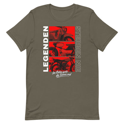 Simson Legenden sterben nie - Rot - Unisex T-Shirt