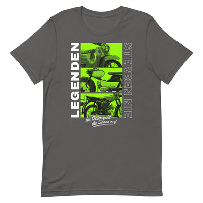 Simson Legenden sterben nie - Grün - Unisex T-Shirt