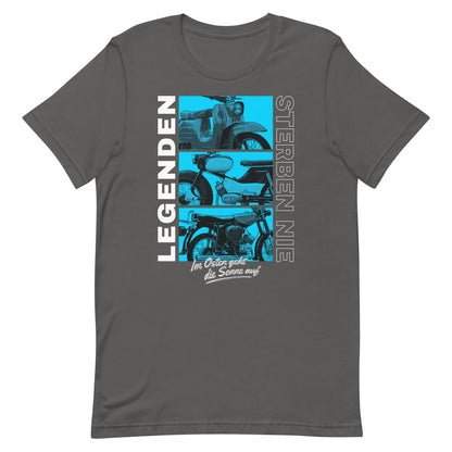 Simson Legenden sterben nie - Blau - Unisex T-Shirt