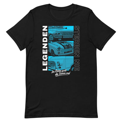 Legenden sterben nie - Blau - Unisex T-Shirt