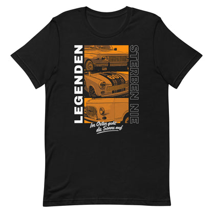 Legenden sterben nie - Orange - Unisex T-Shirt