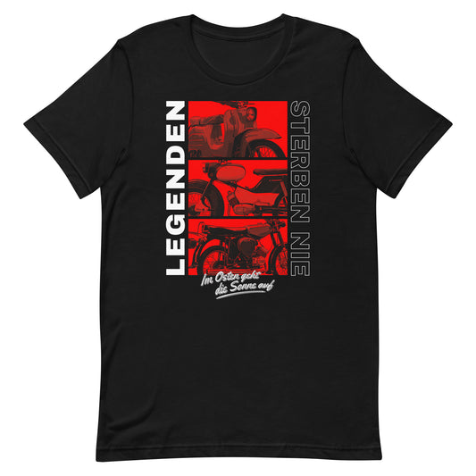 Simson Legenden sterben nie - Rot - Unisex T-Shirt