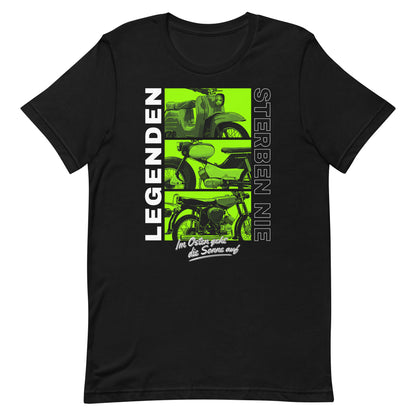 Simson Legenden sterben nie - Grün - Unisex T-Shirt