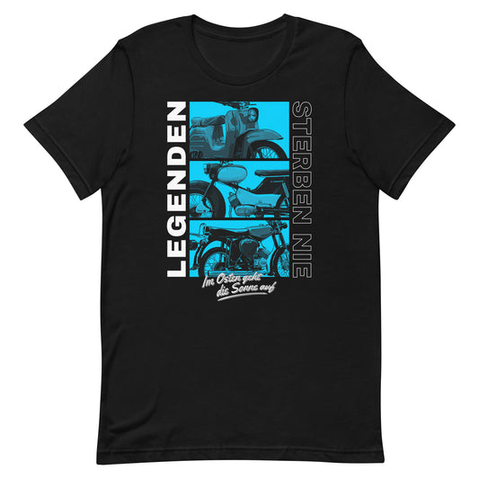 Simson Legenden sterben nie - Blau - Unisex T-Shirt