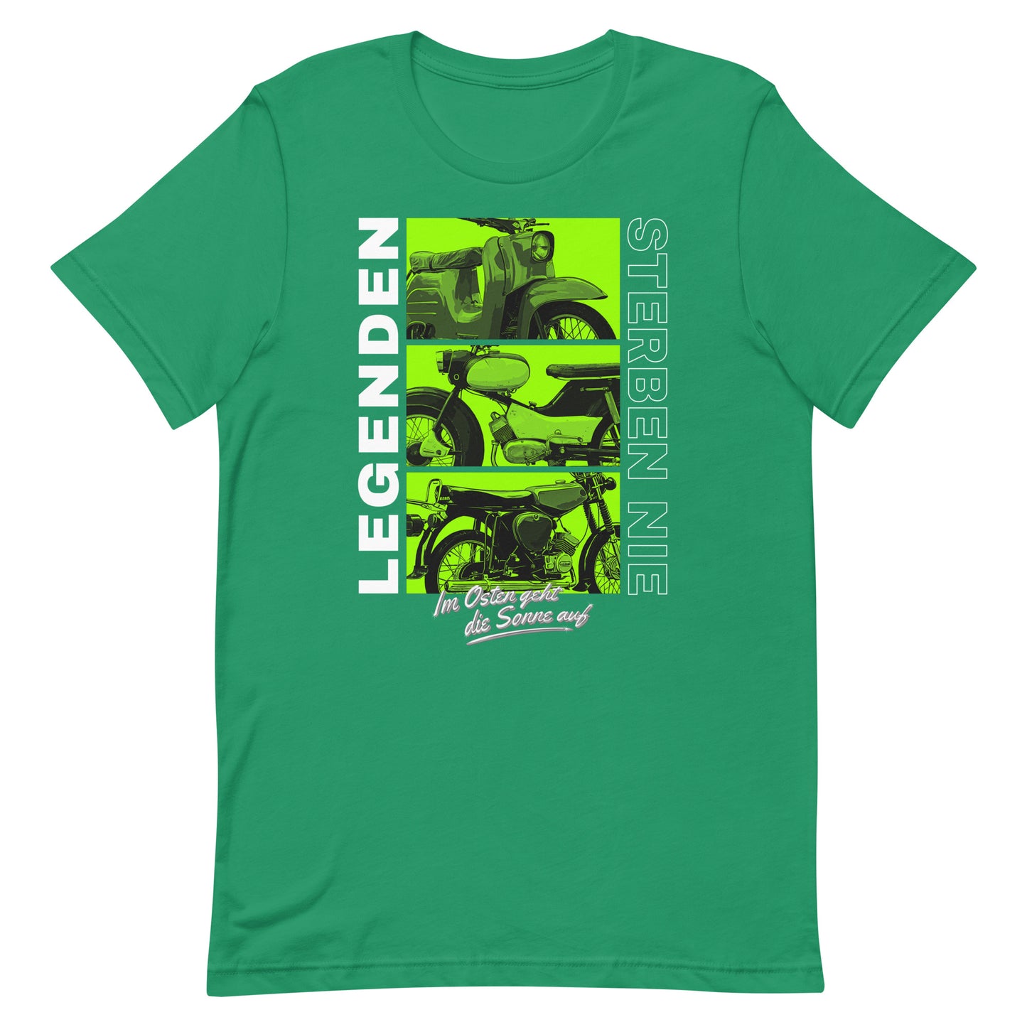 Simson Legenden sterben nie - Grün - Unisex T-Shirt