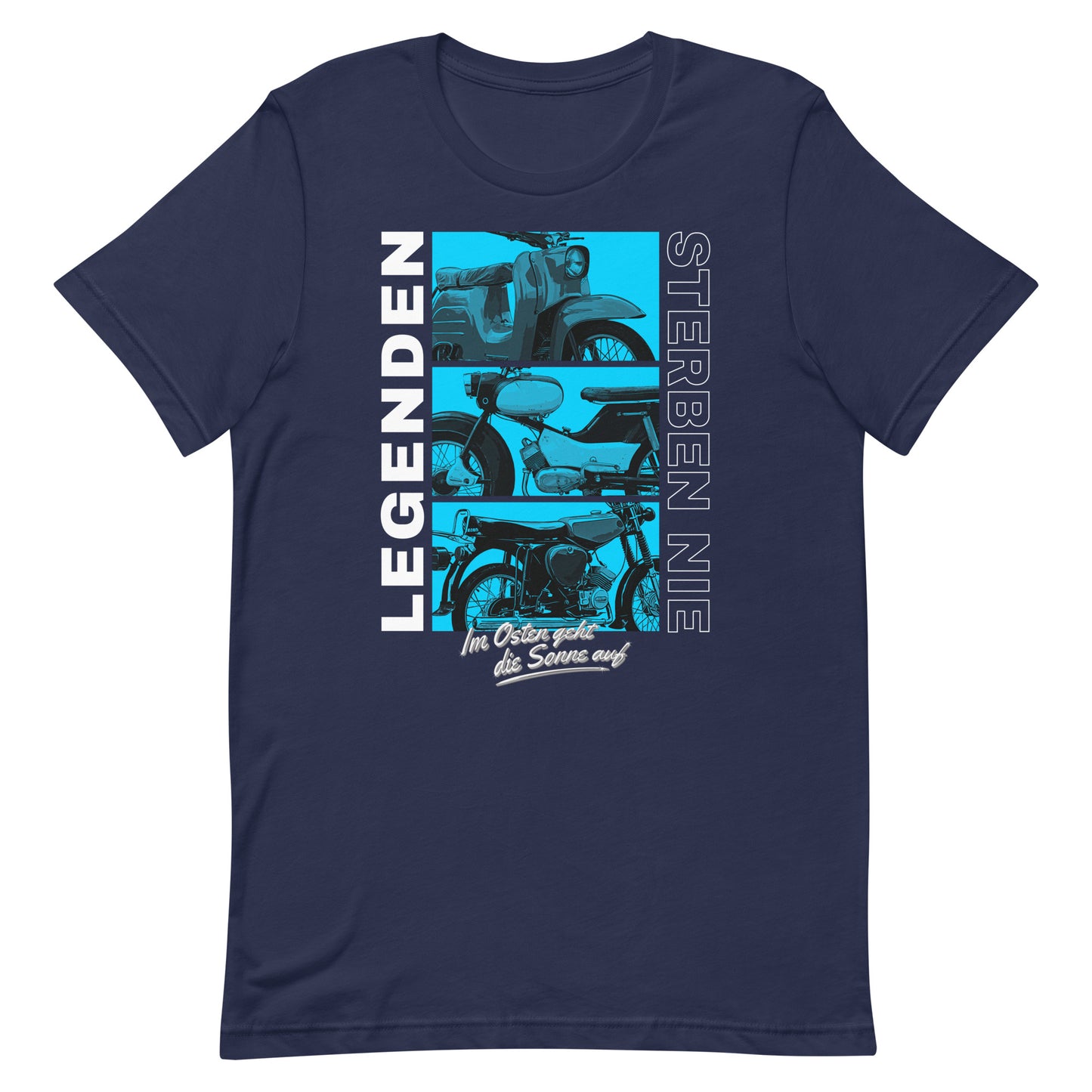 Simson Legenden sterben nie - Blau - Unisex T-Shirt