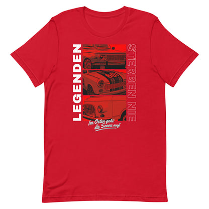 Legenden sterben nie - Rot - Unisex T-Shirt