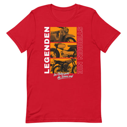 Simson Legenden sterben nie - Orange - Unisex T-Shirt