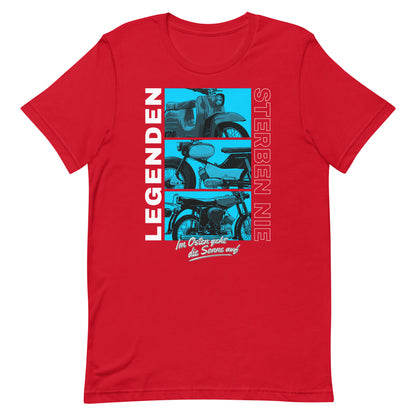 Simson Legenden sterben nie - Blau - Unisex T-Shirt